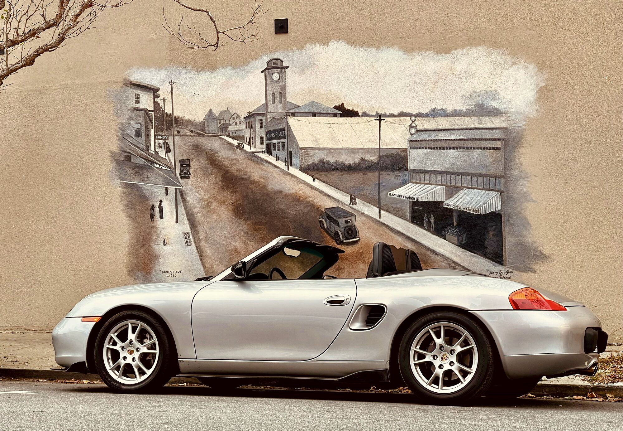 Porsche 986 Boxster at Monterey